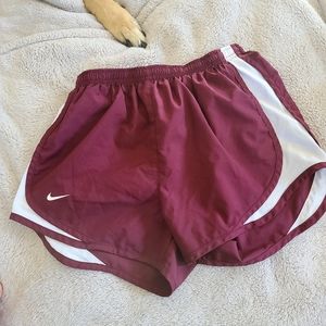 Maroon Nike Shorts